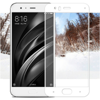 PHIYOO 小米note3 全屏覆盖钢化膜防指纹高清膜防爆玻璃膜手机保护膜白色 ghm23