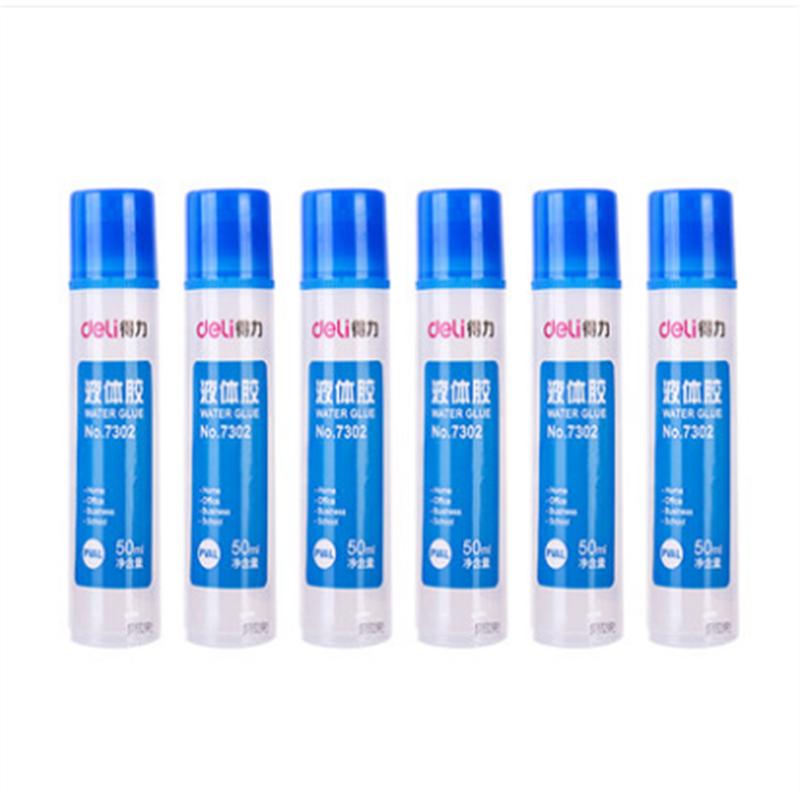 得力液体胶水50ml7302