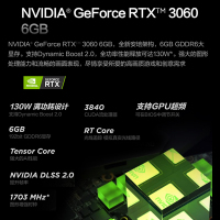 [新品]联想(Lenovo)拯救者Y9000P 2021新款 发烧游戏16英寸游戏本笔记本电脑 (i7-11800H 16G 512G RTX3060 2.5K 165Hz)钛晶灰