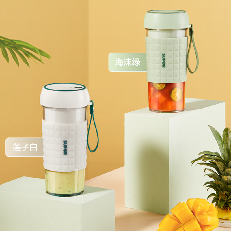 苏泊尔（SUPOR）榨汁机小型果汁杯便携式搅拌奶昔迷你多功能随行杯家用JC310C高清大图