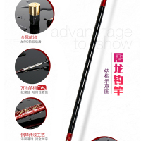 CAMEL骆驼户外钓鱼竿 碳素台钓竿手竿鲫鱼竿鲤鱼竿垂钓渔具