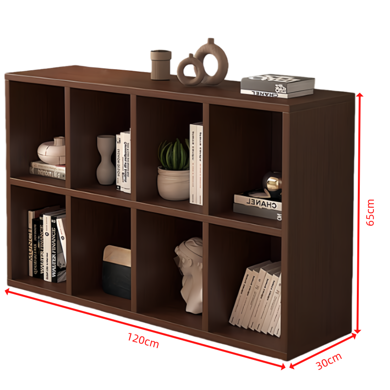 芙首泰书柜两层1200*300*650mm个高清大图