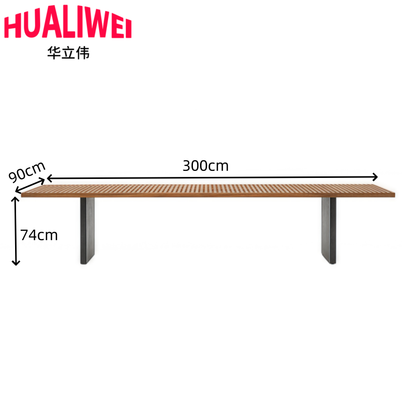 华立伟 户外长桌3米张