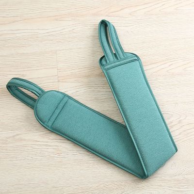 花青色加长拉背条 强力去污搓泥神器搓背巾拉背条男磨砂双面加厚洗澡巾长条搓澡巾女