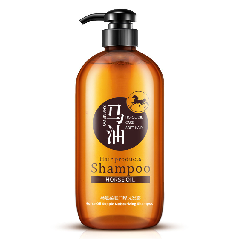 泊泉雅马油柔顺润泽洗发露300g 无硅油洗发洗头膏