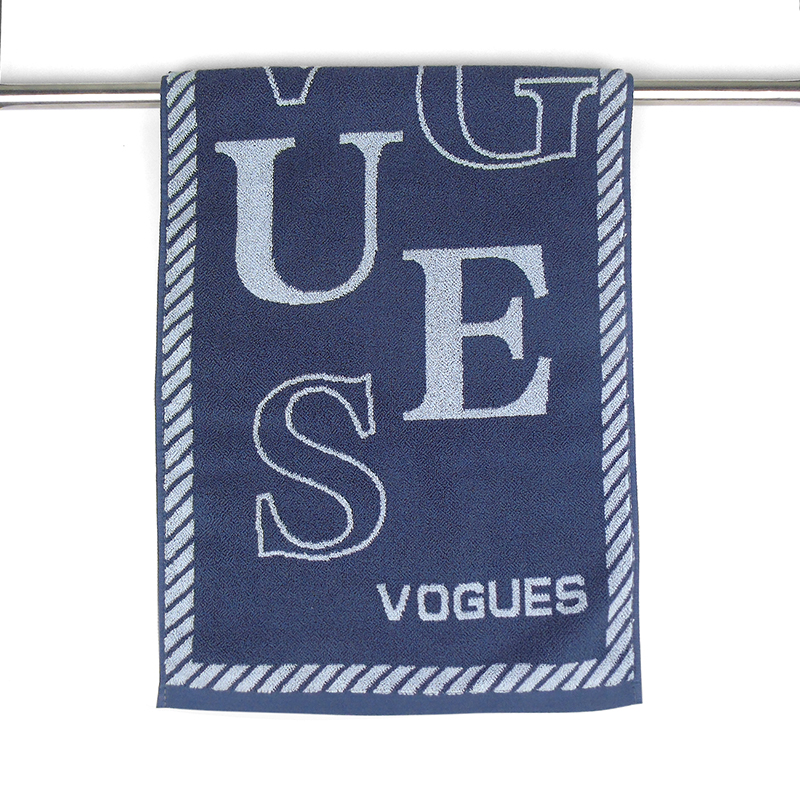 莺歌精梳极限32股晨夕毛巾75*35(灰,蓝二色随机120g独立包装)条高清大图