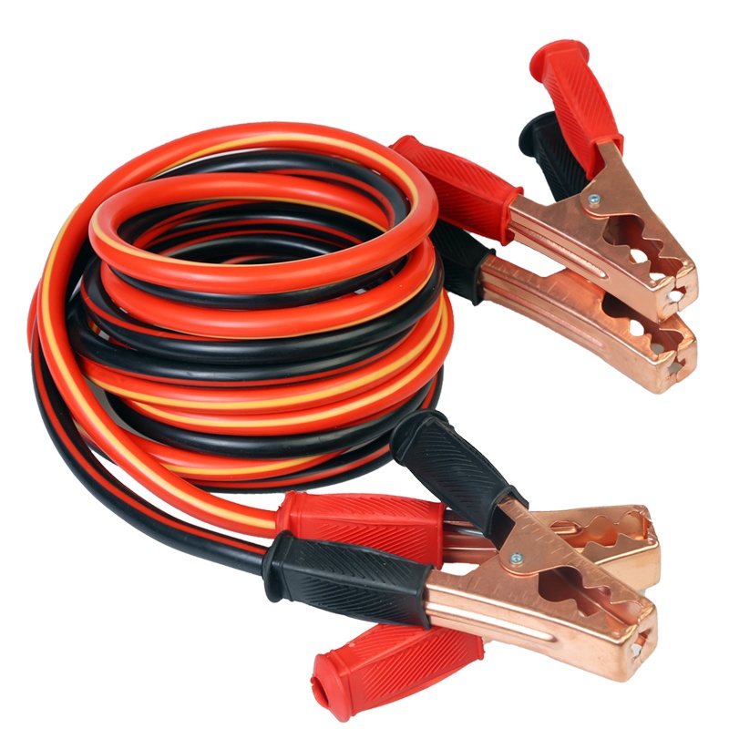 敬平汽车电瓶连接线汽车搭车线汽车电瓶搭火线纯铜线夹汽车加粗打火线