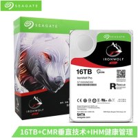 希捷(Seagate) 酷狼PRO 16TB SATA接口 3.5英寸 7200转 256MB缓存 CMR垂直技术 网络存储 NAS硬盘 机械硬盘 ST16000NT001