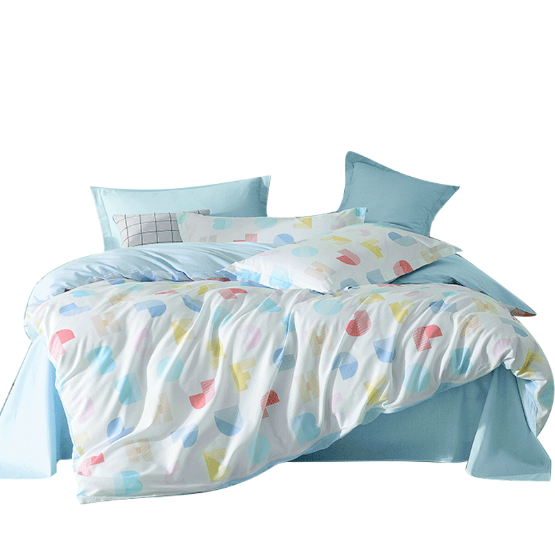 Marie Claire MC全棉套件 奥町 床上四件套 床单 被套 枕套200×230cm!图片