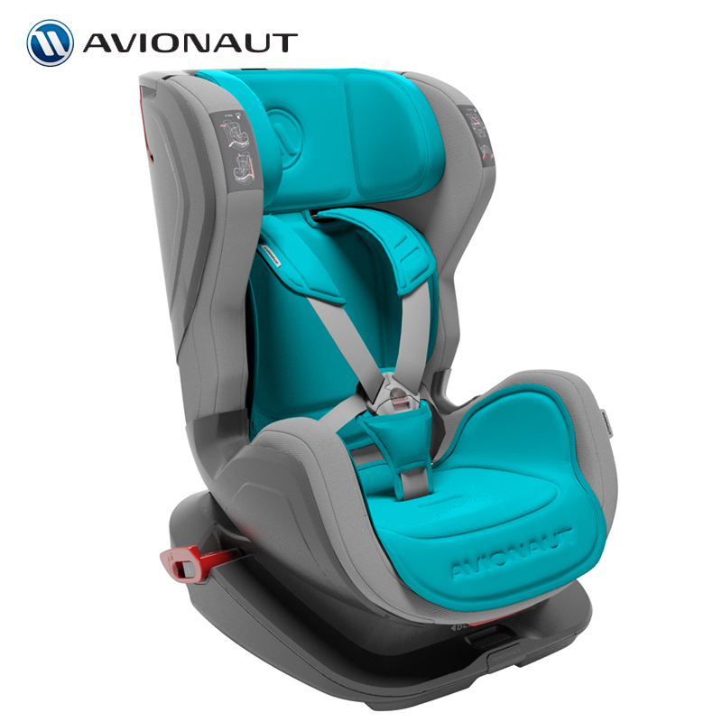 [汽车用品]波兰AVIONAUT爱为诺346299儿童便携式汽车安全座椅9个月-7岁-紫红色