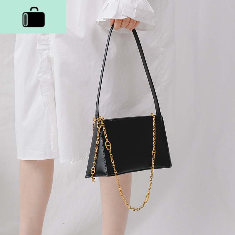 小众设计复古法棍包法式单肩包包女皮简约手提腋下包休闲chicNEW LAKE女士手提包高清大图