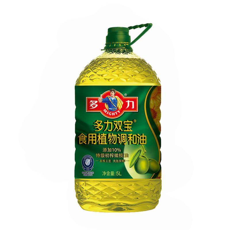 多力橄榄葵花调和油5l食用油