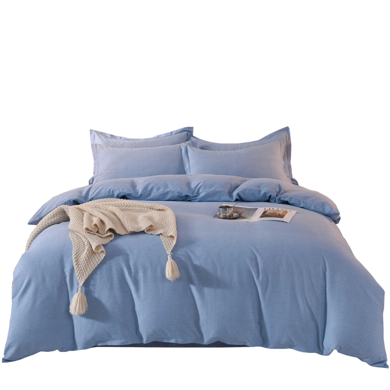 是尚 床上用品四件套 颜色可选 适用1.5米床/套高清大图