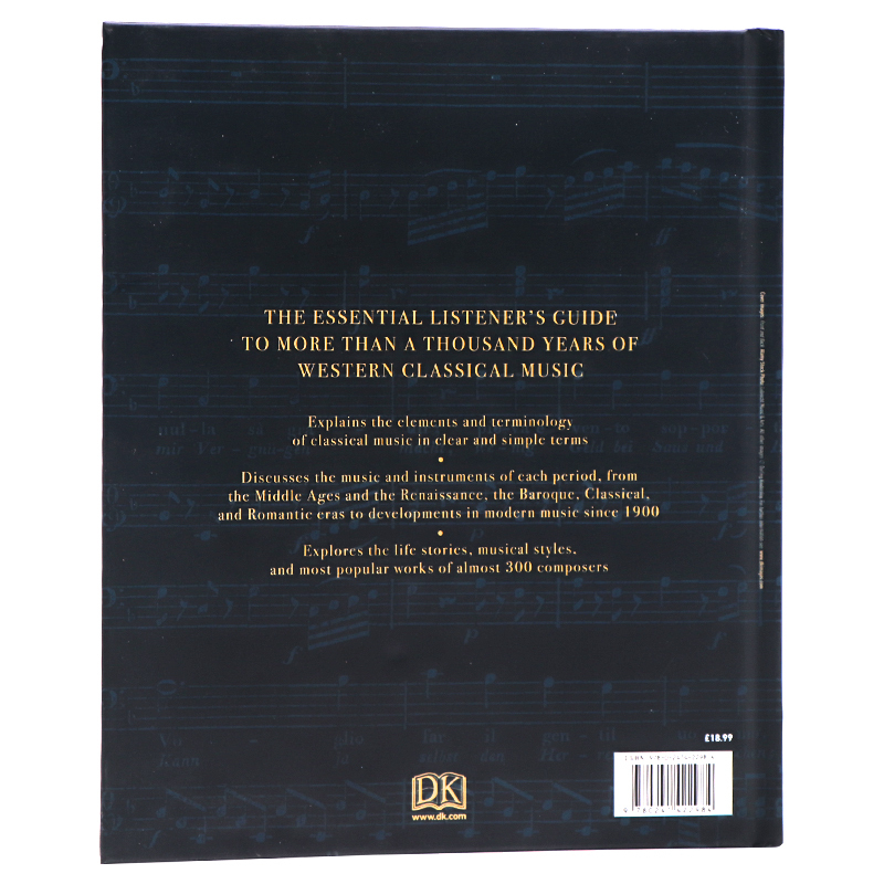 [正版]DK 古典音乐完全指南 英文原版 The Complete Classical Music Guide 古典音