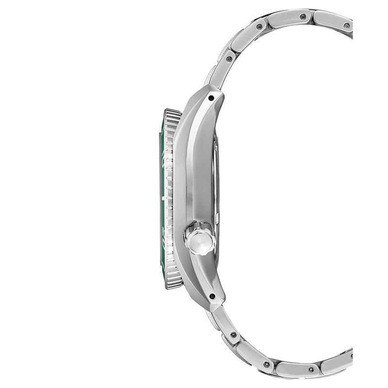 SEIKO精工运动系列太阳能GMT不锈钢腕表45mm防水男士休闲商务石英手表高清大图