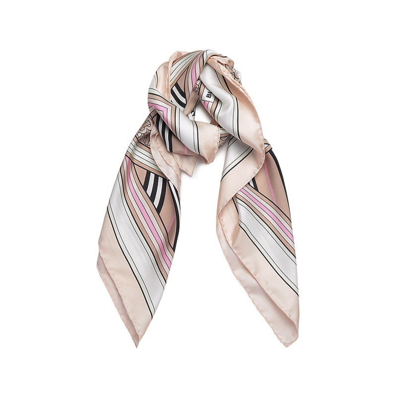 博柏利burberry女款桑蚕丝方巾丝巾围巾8056042