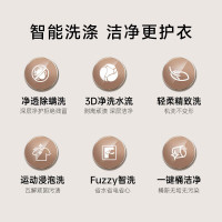 松下10公斤大容量全自动波轮洗衣机抗菌除螨柔洗智能洗祛渍桶洗净