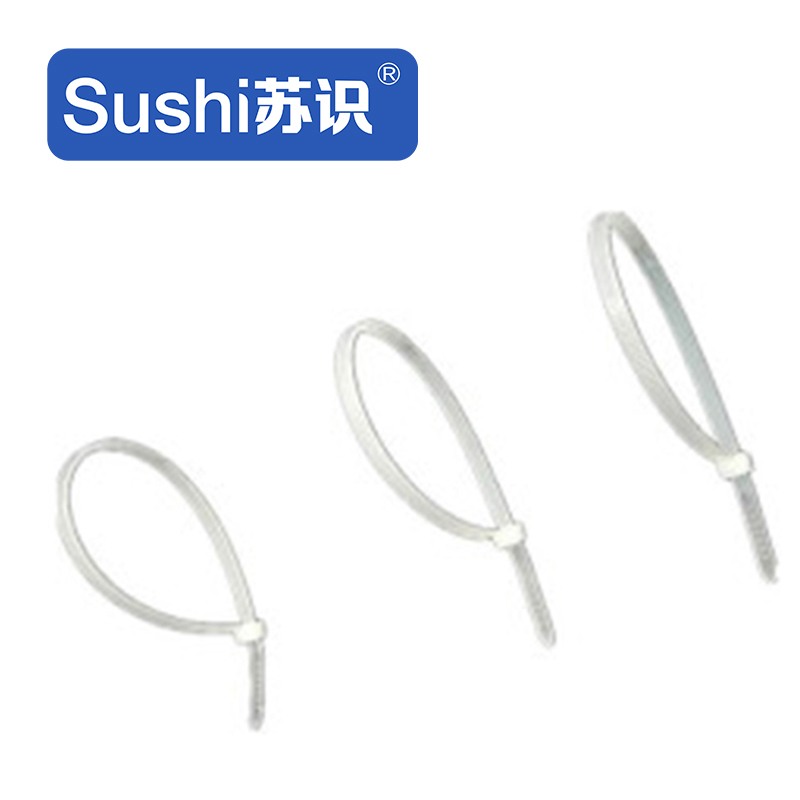 苏识 S-S076(4*150mm) 200个/包 加粗加厚自锁式尼龙扎带 (计价单位:包) 白色高清大图