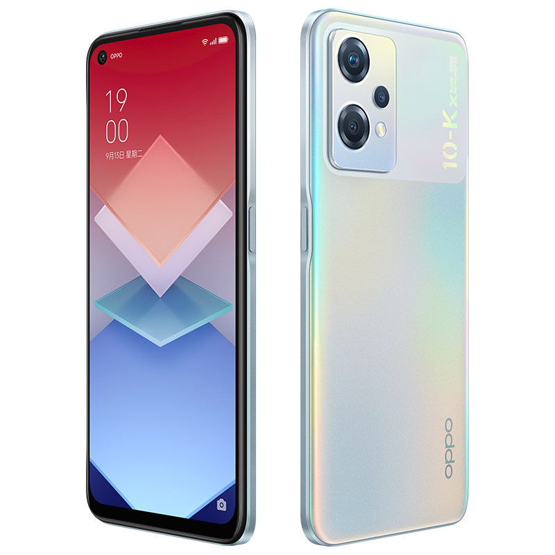 OPPO K10x 极光色 12GB+256GB 5000mAh超大电池 高通骁龙695处理器 120Hz高帧屏 6400万超清三摄 全网通5G手机高清大图