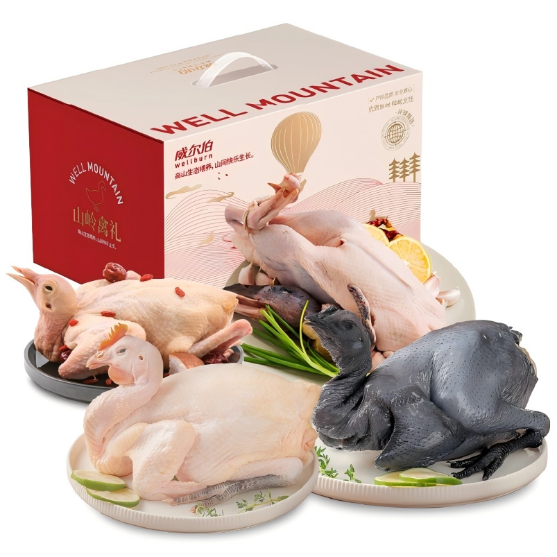 威尔伯食在鲜家禽468型-3350g高清大图