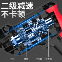 德力西大功率充电冲击锂电钻手持钻多功能家用电动螺丝刀工具套装