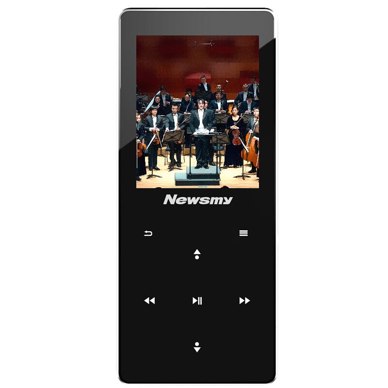纽曼mp3播放器 A66蓝牙版 8GB 灰色 迷你插卡随身听 无损录音 视频 电子书