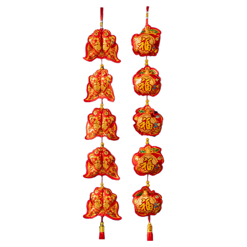 锦瑞星春节喜庆装饰挂件J90-3/个高清大图