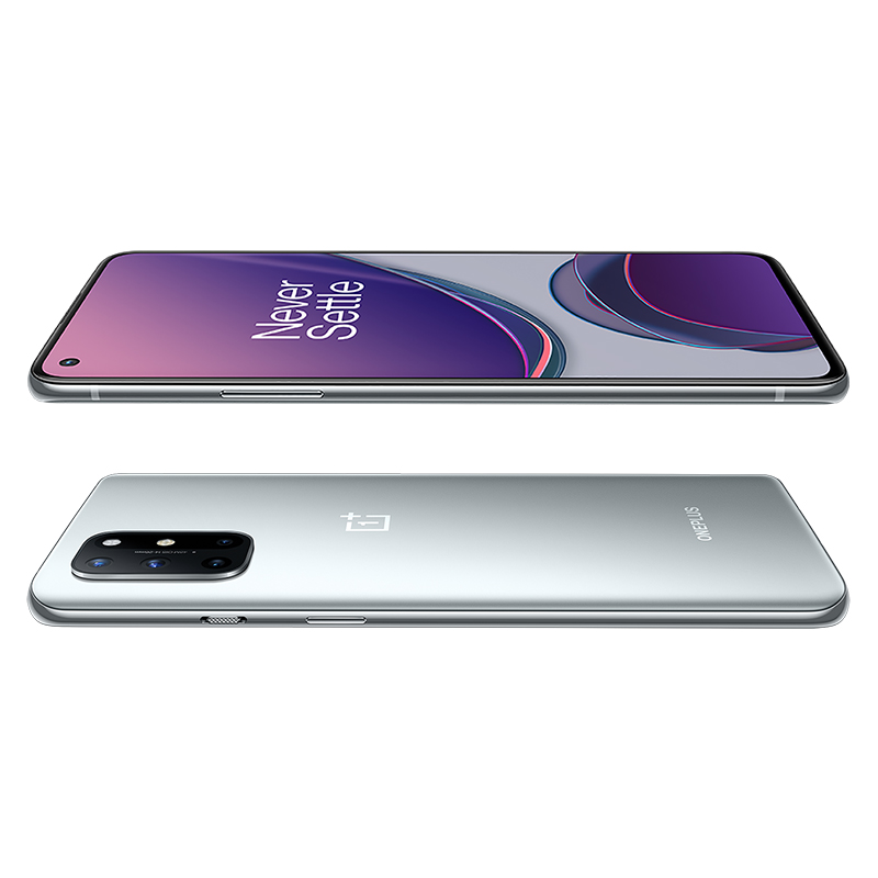 一加 OnePlus 8T 银时 8GB+128GB 5G旗舰120Hz柔性直屏 65W闪充 高通骁龙865 4800W超清四摄 超广角拍照 游戏手机