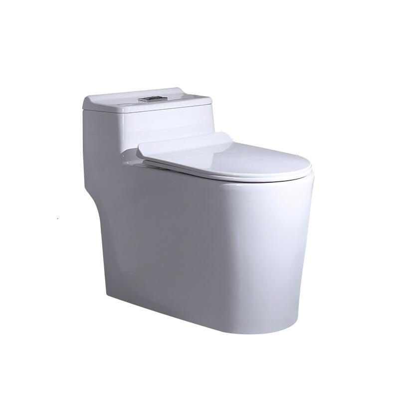 家用马桶坐便虹吸式抽水马桶节水防臭大口径陶瓷座便器入户安装高清大图