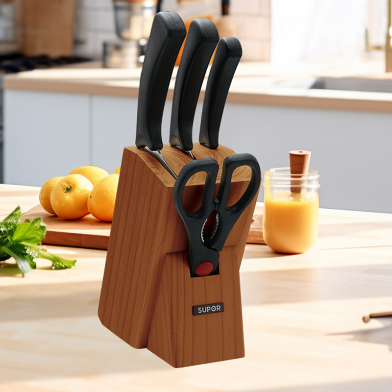 苏泊尔 利刃系列刀具 五件套 TK1927K(切片刀+多用刀+水果刀+多功能剪刀)