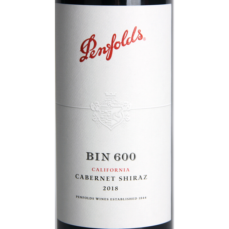 奔富(penfolds) Bin600干红葡萄酒 红酒 澳大利亚原装进口 750ml 单瓶装 木塞原件