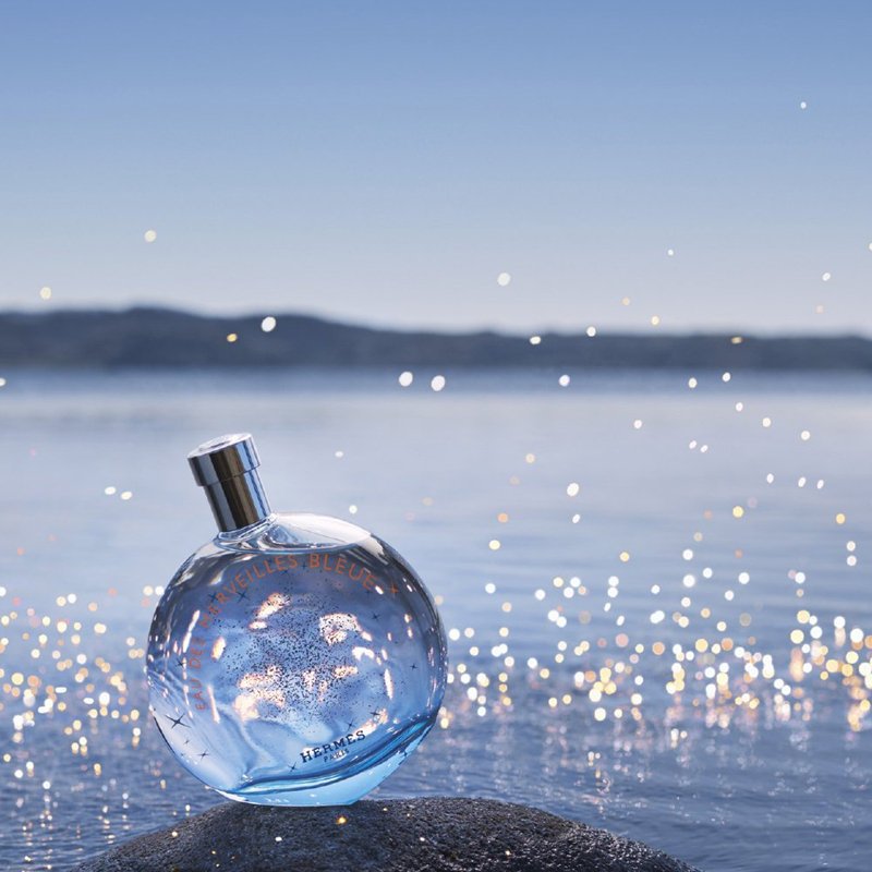 HERMÈS 爱马仕 蓝彩星光女士香氛 爱马仕女士淡香水 浪漫海洋 50ml/100ml