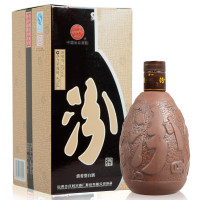 汾酒 42度紫砂汾酒475ML *6瓶整箱装 山西汾酒清香型白酒