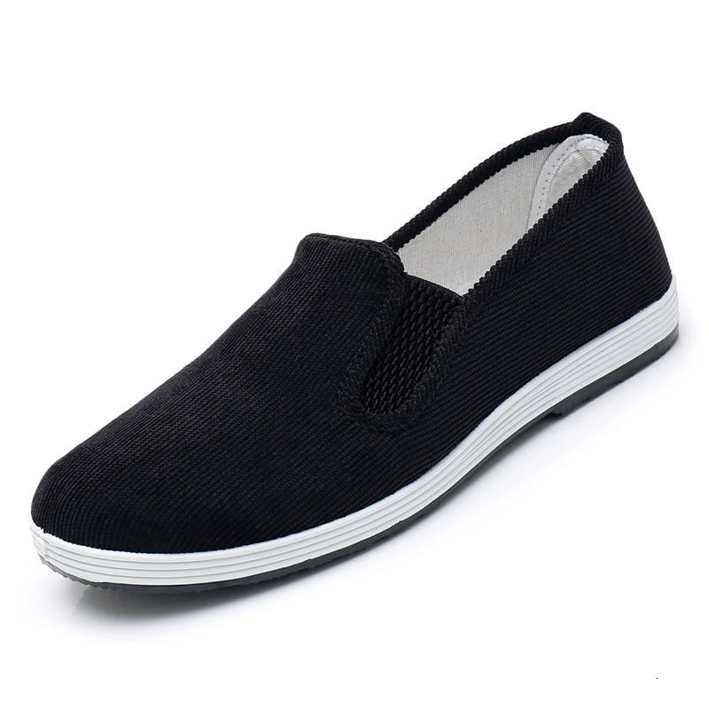 卡特骆驼品牌老北京布鞋男士灯芯绒软底防滑耐磨青年百搭休闲懒人低帮