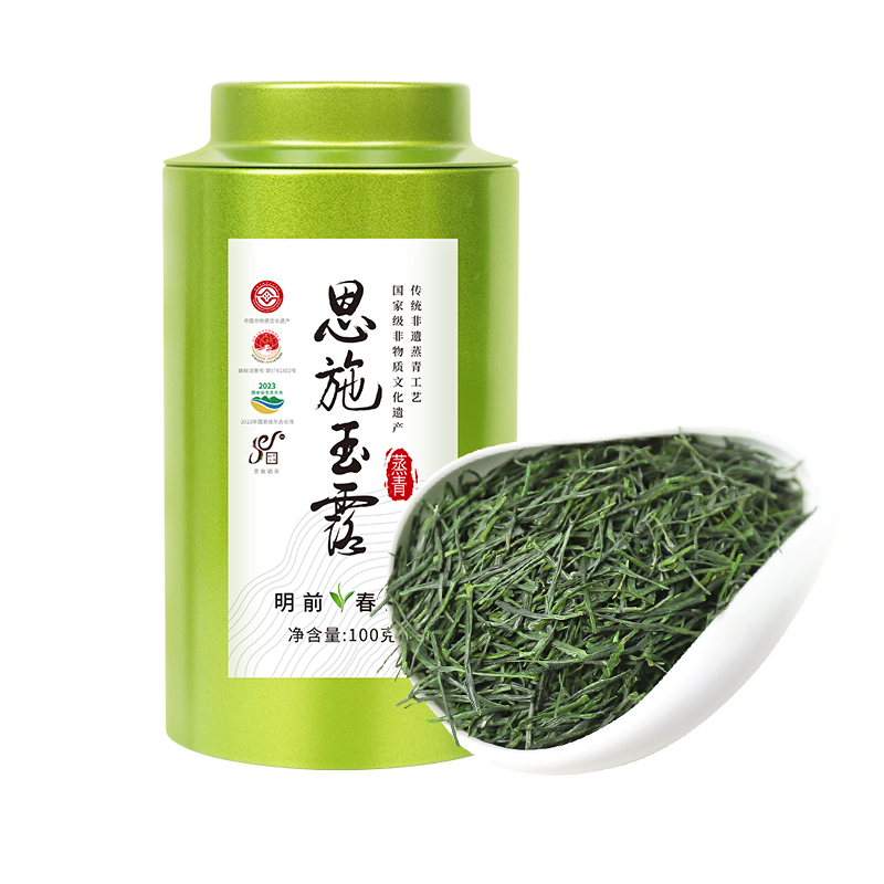 茶馬世家 一级早春恩施玉露铁罐100g
