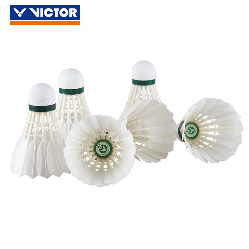 威克多(VICTOR)CHAMPION比赛级1号74速羽毛球 CP1比赛训练飞行稳定 耐打12只装/桶
