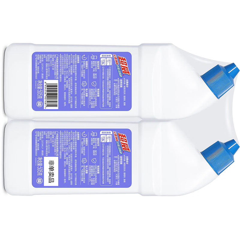 超威(SUPERB)沁香净味去垢505g*2洁厕液 2瓶/组高清大图