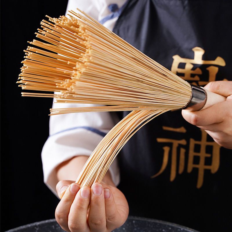天然竹刷锅刷洗锅竹刷把刷锅神器老式竹刷子刷碗刷锅厨房清洁灶台 24