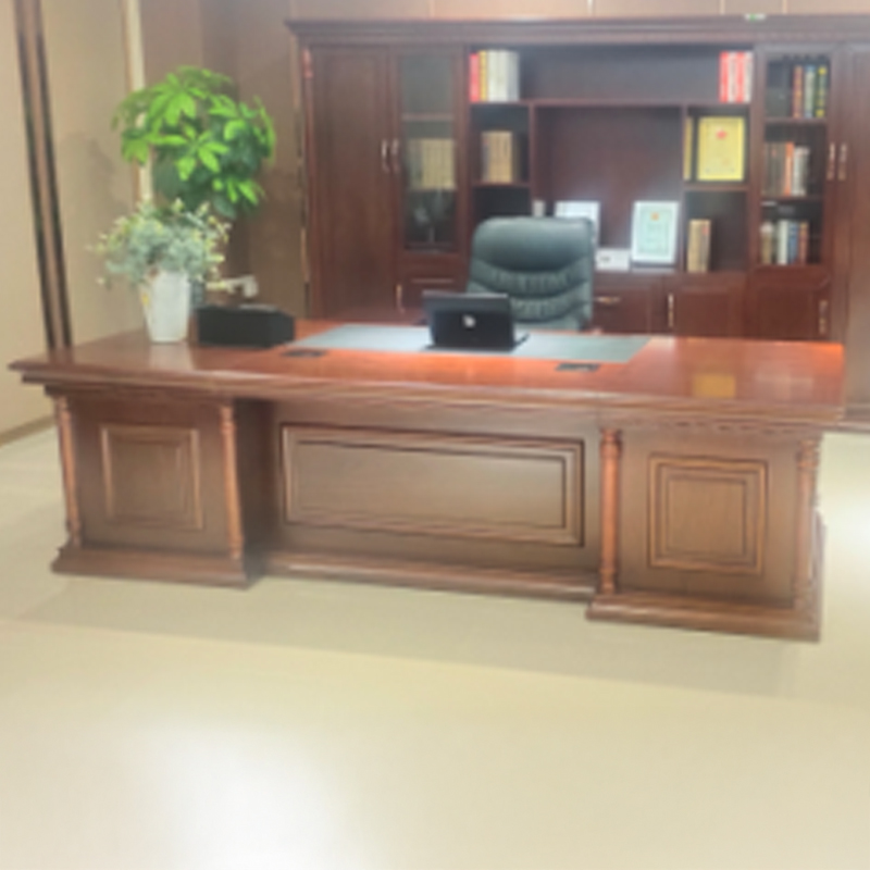 大央班台/办公桌B-3F281 2800W*1200D*780H 办公桌员工位单人办公桌组合简约现代办公室老板桌子