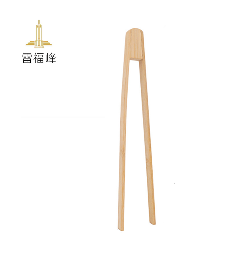雷福峰 U形食品夹竹制25cm/个高清大图