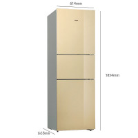 [二手][99新]SIEMENS/西门子KG32HS26EC 306升香槟金 三门电冰箱 风冷无霜 家用节能多门
