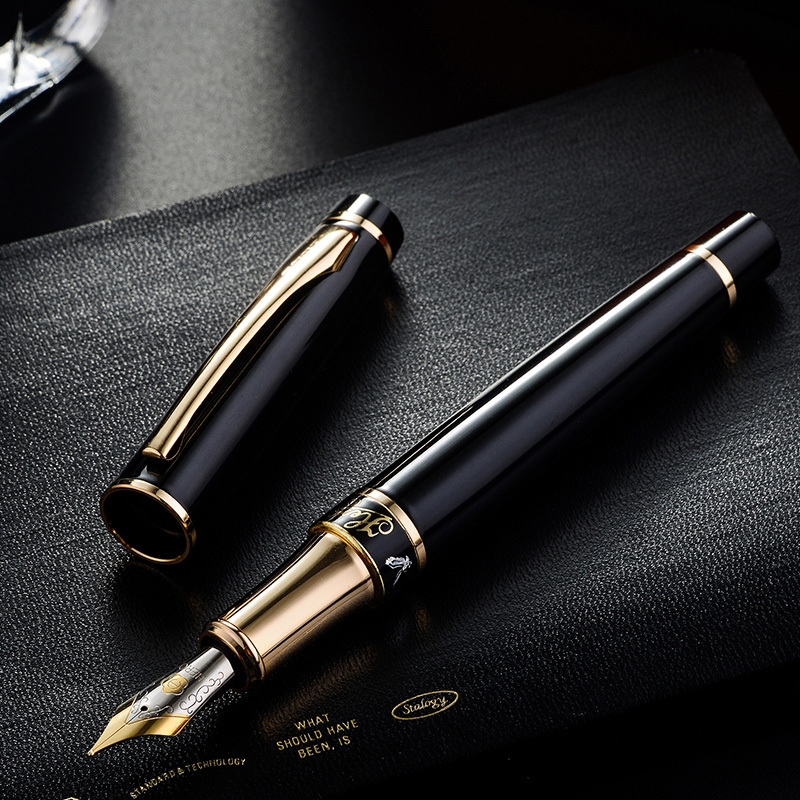 英雄钢笔1021美工弯头弯尖成人学生书法练字硬笔男士商务签字旗舰店