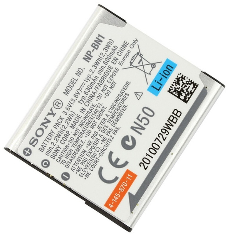 索尼 SONY NP-BN 可重复充电电池 适用索尼W系列数码相机/KW系列/QX10/QX30/QX100 除WX35