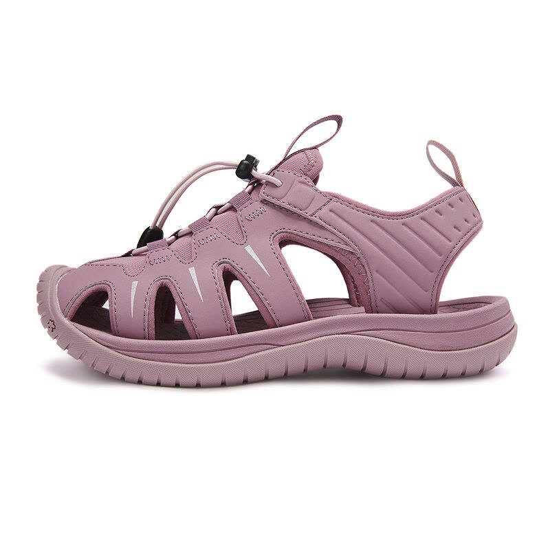 探路者包头沙滩鞋女士户外包头洞洞凉鞋春夏季户外防滑耐磨超轻便软底旅行休闲涉水织带运动凉鞋图片