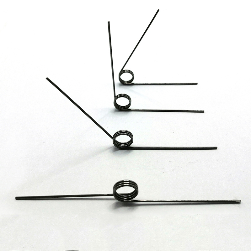 定制扭转弹簧法耐0325扭簧小扭簧扭力弹黄6090120180度v型夹子弹簧