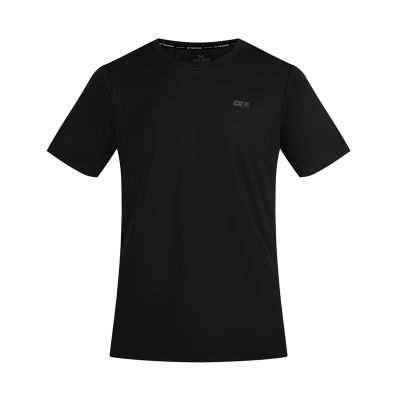 361°运动T恤男舒适透气百搭短袖652524115V 超级黑 XL