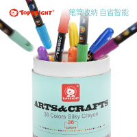 特宝儿(topbright)JORMA丝滑蜡笔 女孩儿童玩具男孩益智玩具 绘画工具 12支装 120232