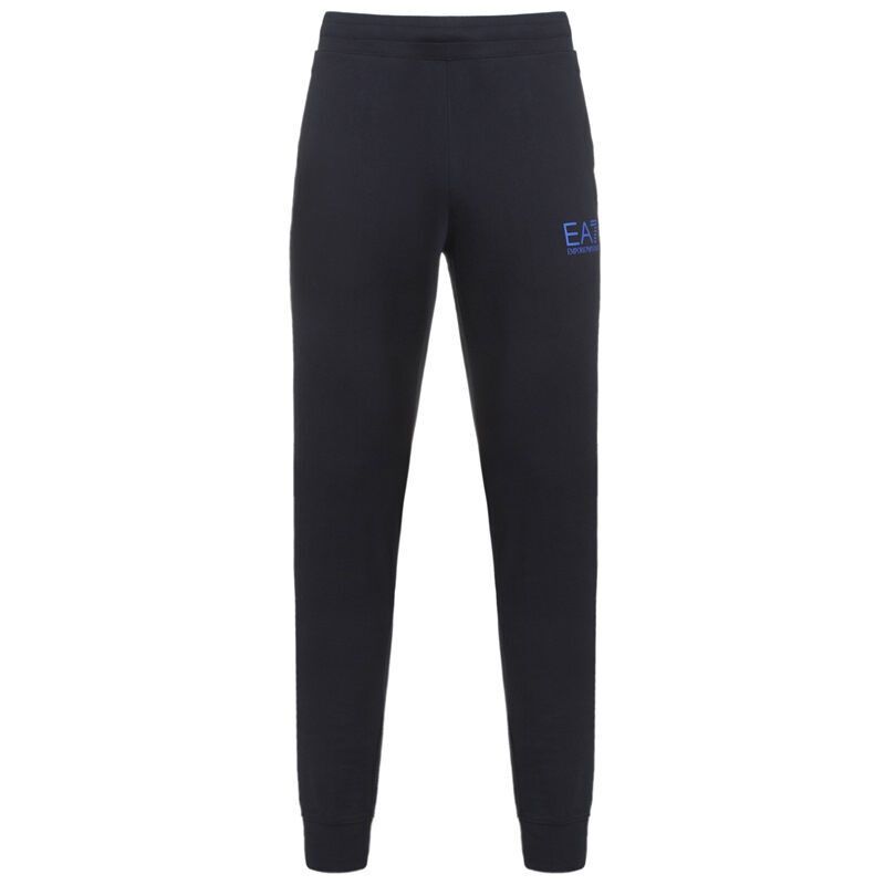 EMPORIO ARMANI EA.7阿玛尼男士黑色深蓝色棉质拉链卫衣运动裤套装轻奢品6XPV59PJ05Z 特价