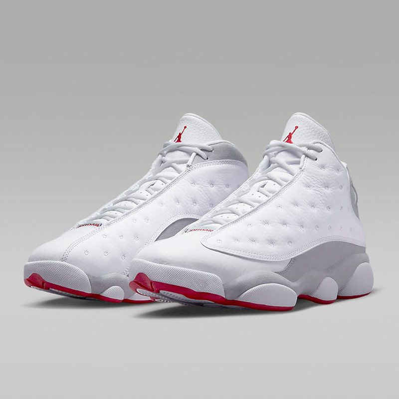 耐克NIKE JORDAN 13 RETRO AJ13白灰男鞋运动鞋篮球鞋 414571-160