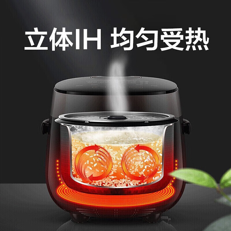 美的(Midea)智能电饭煲IH加热电饭煲预约微压精铁釜蒸米CFB2030H高清大图